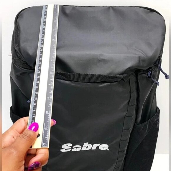 NWT Sabre Unisex Black All Day Travel Backpack main image 6